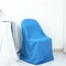 1 Piece Turquoise Polyester Chair Cover for Folding Event Seating